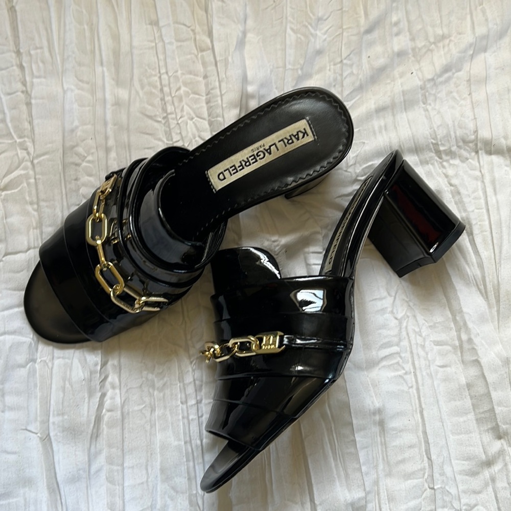 Karl Lagerfeld Paris Mule Heels